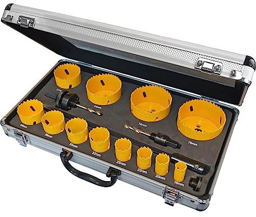 Faithfull Kit scie-cloche 16 pièces Universel (Import Grande Bretagne)