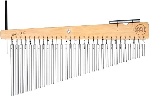 Meinl Percussion LC60HF Artist Series Luis Conte Signature Double Row Chimes, 60 Bars, Natural