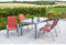MERXX Gartenmöbel-Set Amalfi, silber/terracotta 5 tlg.
