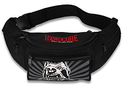 Hip Bag/Gürteltasche 100% Hardcore Barking Dog Bauchtasche Gabber