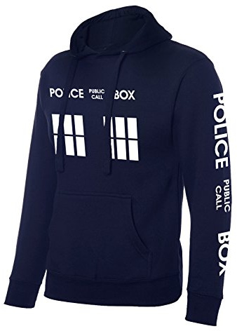 gildan-FOTL Funny Printed Hoodie Public Phone Call box Dr box Hoodie