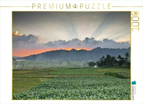 CALVENDO Puzzle Sonnenuntergang | 1000 Teile Lege-Größe 64 x 48 cm Foto-Puzzle für glückliche Stunden