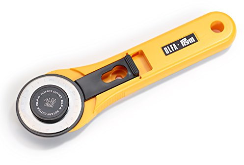 Prym Taglierino A Lama Rotante, Polyester, Giallo, Ø 45 mm, 1 Stück