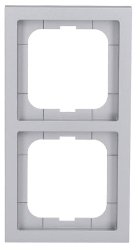 Busch-Jaeger 1722-183K Abdeckrahmen 2-fach Rahmen Alusilber future linear 2CKA001754A4302
