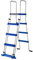 Gre ES1150 Echelle Safety pour Piscine Hors-Sol de 1, 34m, Bleu, 134 x 37.5 x 8 cm