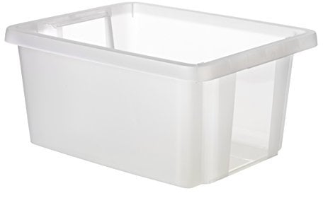 Curver Drehstapelbox Essentials 20L in transparent, Plastik, 43x33.5x20.5 cm