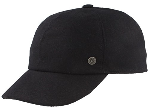 Bugatti - Windstopper Baseball Mütze, Cap, Herren, ausklappbarer Ohrenschutz, Ohrenklappen, OS-Mütze (57, Marine)