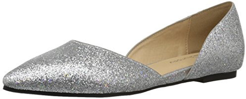 CL by Chinese Laundry Damen Hearty Ballerinas, Platinum Glitter, 38 EU