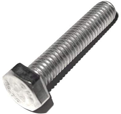 25 Stück Sechskant Schrauben M3x8 mm - DIN 933 - A2 Edelstahl - Vollgewinde - V2A - Sechskantschrauben (25, M3x8 mm)