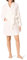 Amazon Essentials Vestaglia in Pile Ai Media Lunghezza (Taglie Forti Disponibili) Donna, Bianco, S