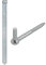 HAUS & DACH Ladenband Set, blau verzinkt inkl. Kloben, Ladenbandlänge: 700 mm, Durchmesser Kloben: 13 mm Einschraubkloben