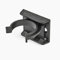DQ-PP Clip de fixation pour plinthe, Cache de plinthe, 150 mm, Noir, Plastique, Socle, Plinthes, Profil de plinthe, Socle de cuisine, Plinthe de cuisine pour cuisine encastrable