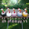 Keramik Huhn Gartendeko, Tierfigur Gartenstecker Keramikfigur Handarbeit Ornament, Gartendeko Huhn Deko, Gartenstatue Dekorative Henne Huhn Gartenstecker,Gartenfigur Gartendekoration (B_5 Stück)