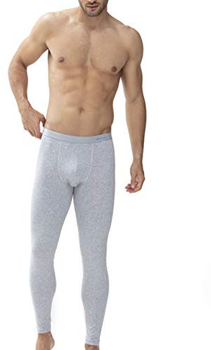 Mey Tagwäsche Serie Casual Cotton Herren Long-Pants Light Grey Melange 5XL(12)