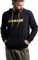 Cressi Hoodie Unisex - Felpa Sportiva con Cappuccio e Coulisse, Nero/Giallo, L, Unisex Adulto