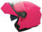 Zorax Safari Pink S (55-56cm) Double Visor Full Face Motorcycle Motorbike Helmet ECE 2206 Approved