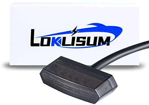 LOKLISUM Motorrad Rücklicht, 12V 6 LED Mini Stop Motorrad Universal Rücklicht Led Bremslicht für Motorräder Dirt Bikes quad atv chopper
