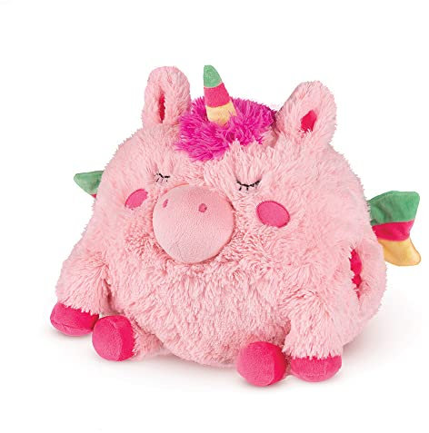 Soma Fußwärmer Handwärmer Kuschelwarmies Kuschelfreunde Wärmekissen Stofftier Kuscheltier Plüschtier (Einhorn Unicorn, Handwärmer 35 cm x 35 cm x 35 cm)