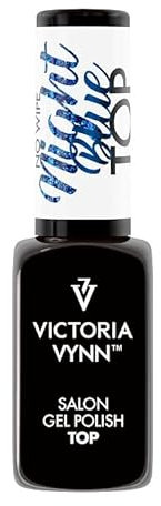 Victoria Vynn GEL POLISH Night Blue TOP No Wipe UV Led Gel Polish Top 8ml