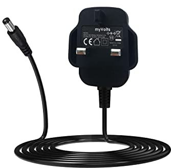 myVolts 6V power supply adaptor compatible with York X510, 5555, 5555-50 Cross trainer - UK plug
