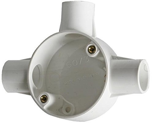 3 Way TEE Box 20MM, Conduit Fittings Bodies/Boxes Cable Management, Qty X 1
