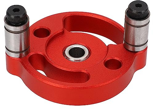 Bohrschablone, Selbstzentrierende Dübellehre Bohrlehre Frässchablone Oberfräse Einloch-Dübellehre für die Holzbearbeitung Bohrer-Locator Stanzer-Locator Tischlerwerkzeuge