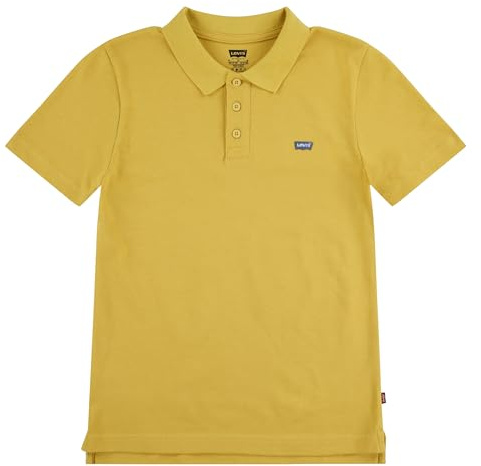 Levi's Kinder-Poloshirt mit Lvb-Nackenband, Jungen, 10–16 Jahre, Yolk Yellow, 16 Jahre