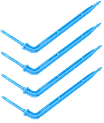 Yardwe 100 Piezas Estacas De Manguera De Riego Estacas Sistema De Riego Flecha De Gota De Riego Goteros Estacas De Tubo De Riego Tubo De Gota Herramienta Automática