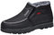 AZMAHT Chaussures Orthopédiques Homme Hiver Chaud Fourrure Chaussures pour Pied Gonflé Chaussures pour Personnes âgées gonflées de Pied de Chaussons Orthopédiques,Marron,43 EU