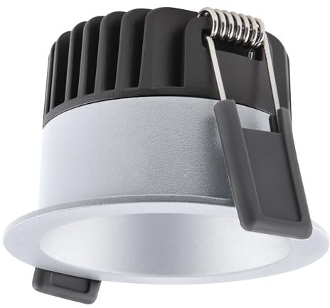 Ledvance Einbaustrahler mit verbesserter Blendbegrenzung und UGR19, feststehend SP DK FIX P 8W 930 PS DIM IP44 SI