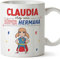 MUGFFINS Tazas Personalizadas para HERMANA - En Español - ¡Eres Súper! - 11 oz / 330 ml - Regalo personalizable original y divertido