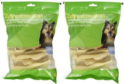 Kerbl Zahnputzstreifen 200 g (Packung mit 2)