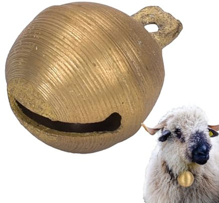 campanella di Capra in Metallo, Campane Artigianali, Campane per Animali da Fattoria, Campane per Cani, Campane Anti-Perdita, Ornamenti a Campana, per Mucca, Cavallo, Pecore