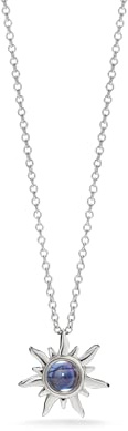 PERIMADE Collana con foto personalizzata con ciondolo con immagine personalizzata, testo personalizzato e amore in 100 lingue con proiezione del sole, collana con ciondolo per compleanno, Natale