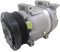 Compresor de aire acondicionado V5 compatible con Chevrolet Aveo T200 T250 1.4 compatible con Daewoo Kalo 714978 715399 714979 96293315 96484932 96539388 96539392