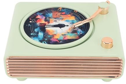 Bluetooth Speaker, Rechargeable Battery Speaker with HIFI Sound & Deeper Bass, BT 5.3, Portable Speaker Fit for Home, Outdoor (Green)