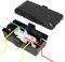 Wasserdichte Kabelbox IP54 wasserdichte Outdoor Outlet Covers, Kabel Qrganizer Box, Außenbereich Anschlusskästen, Kabelmanagement Box, Schützt Steckdosen, Stecker, Buchsen Schwarz, 32 * 21 * 13cm