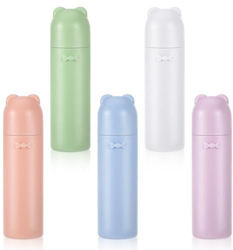 oruola 5 PCS Contact Lens Remover Tool, Silicone Portable Contact Lens Applicator Tool for Daily Use, Travel, and Outdoor Exercise, 5 Colors (White, Pink, Blue, Orange, Green)