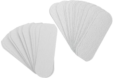 AUTSUPPL Pedicure File Refills 50pcs Large Foot Sand Paper Pads Callus Remover Refills for Foot Skin Remover Supplies for Home and Salon