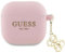 Fall CG MOBILE Guess Silikon 4G Charm für AirPods 4 (Pink)