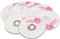 CD R Disques Vierges, 52x 730Mb Disc Enregistrable CD CDS pour Le Stockage des Images Numériques Données Musicales (10PCS)