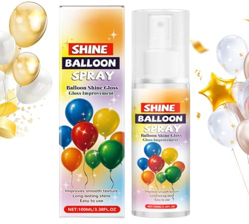 Ballon Glanz Spray | Hochglanz-Sprühnebel Für Deko | Multifunktionaler Ballon-Spray Verstärker Für Hochzeitsdekoration & Partyschmuck