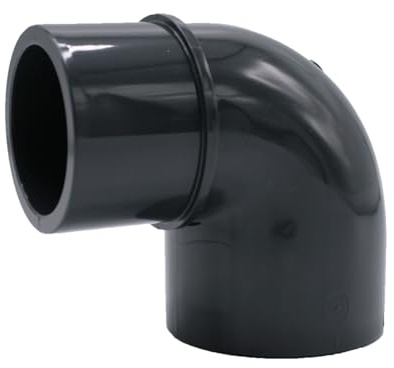 Baumaxxe PVC Reduzierwinkel 90 Grad - 50mm auf 50/40mm - 16 Bar - bm169