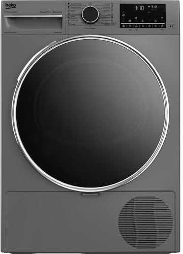 BEKO Professional AWZB 9HPS/PRO Wärmepumpentrockner, Silber, 9 kg, 84.6x59.8x65 cm