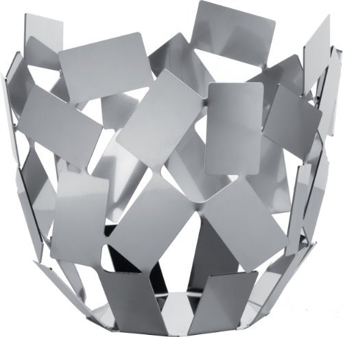 Alessi MT04 W La Stanza dello Scirocco Portaagrumi in Acciaio Colorato con Resina Epossidica, Bianco