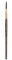 Princeton Artist Brush, Pinsel für Wasserfarben, Serie 4750, Borsten aus synthetischen Eichhörnchenhaaren, Script, Size 6 Script