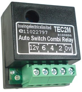 Maypole Self Switching 20A Dual Charge Relay TEC2M