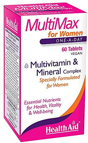 HealthAid Multi Max Vegetarian Tablets for Women - Pack of 60