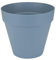 Loft urban pot de fleur rond - 50 cm - bleu vintage