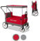 Radio Flyer Convertible Stroll 'N Wagon, Red